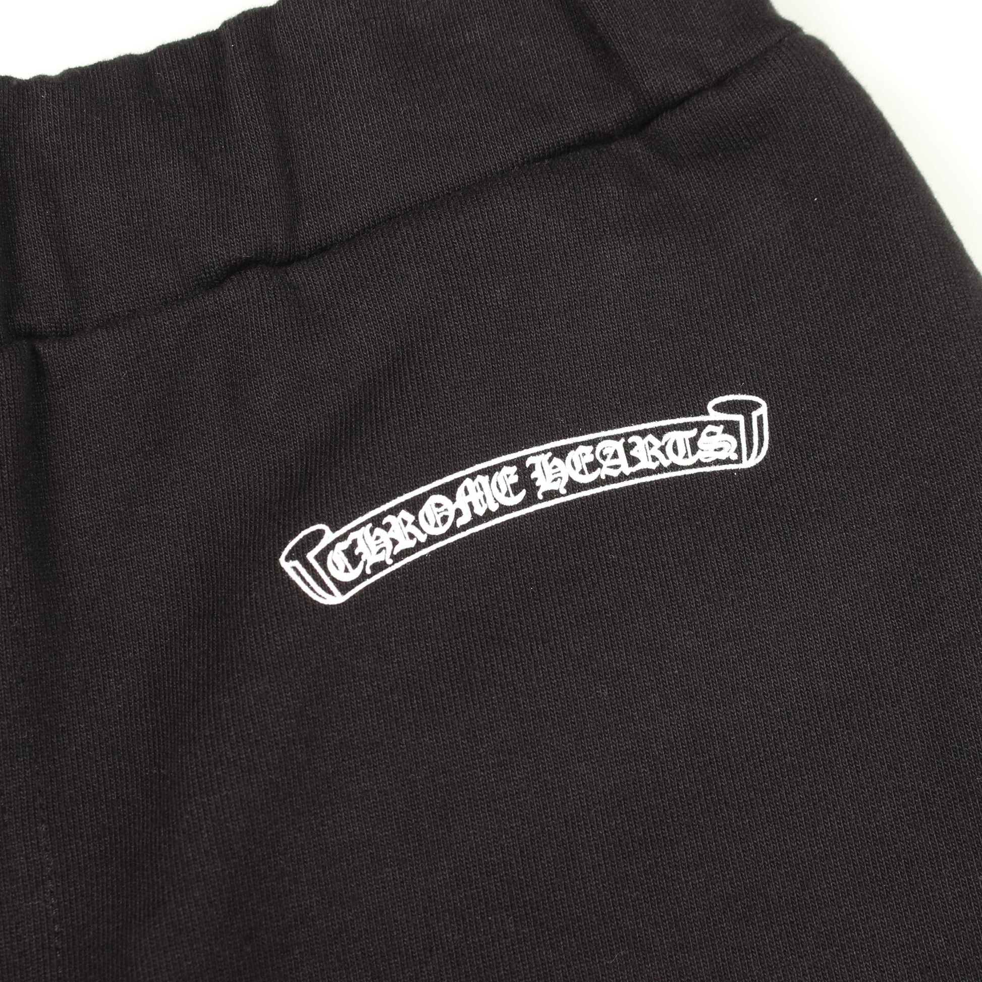 CHプラス サイドロゴ スウェットパンツ コットン ブラック クロムハーツ ボトムス Chrome Hearts