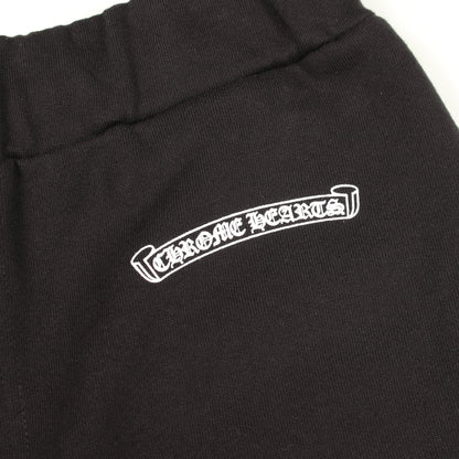 CHプラス サイドロゴ スウェットパンツ コットン ブラック クロムハーツ ボトムス Chrome Hearts