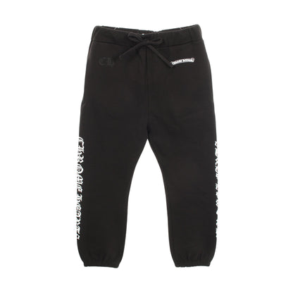 CHプラス サイドロゴ スウェットパンツ コットン ブラック クロムハーツ ボトムス Chrome Hearts