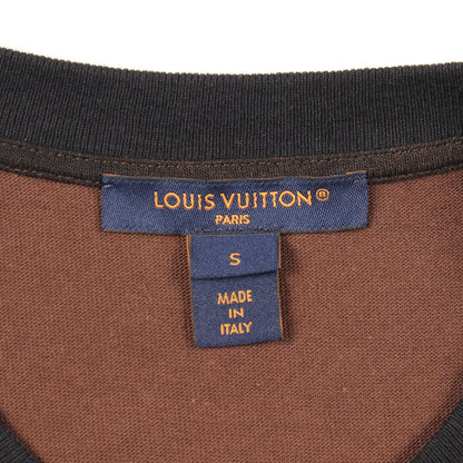 LVロゴ タンクトップ コットン ブラック イエロー ルイヴィトン トップス LOUIS VUITTON