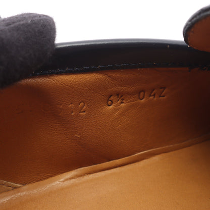 ホースビット GG柄 ローファー ウール レザー ダークネイビー レッド グッチ シューズ GUCCI