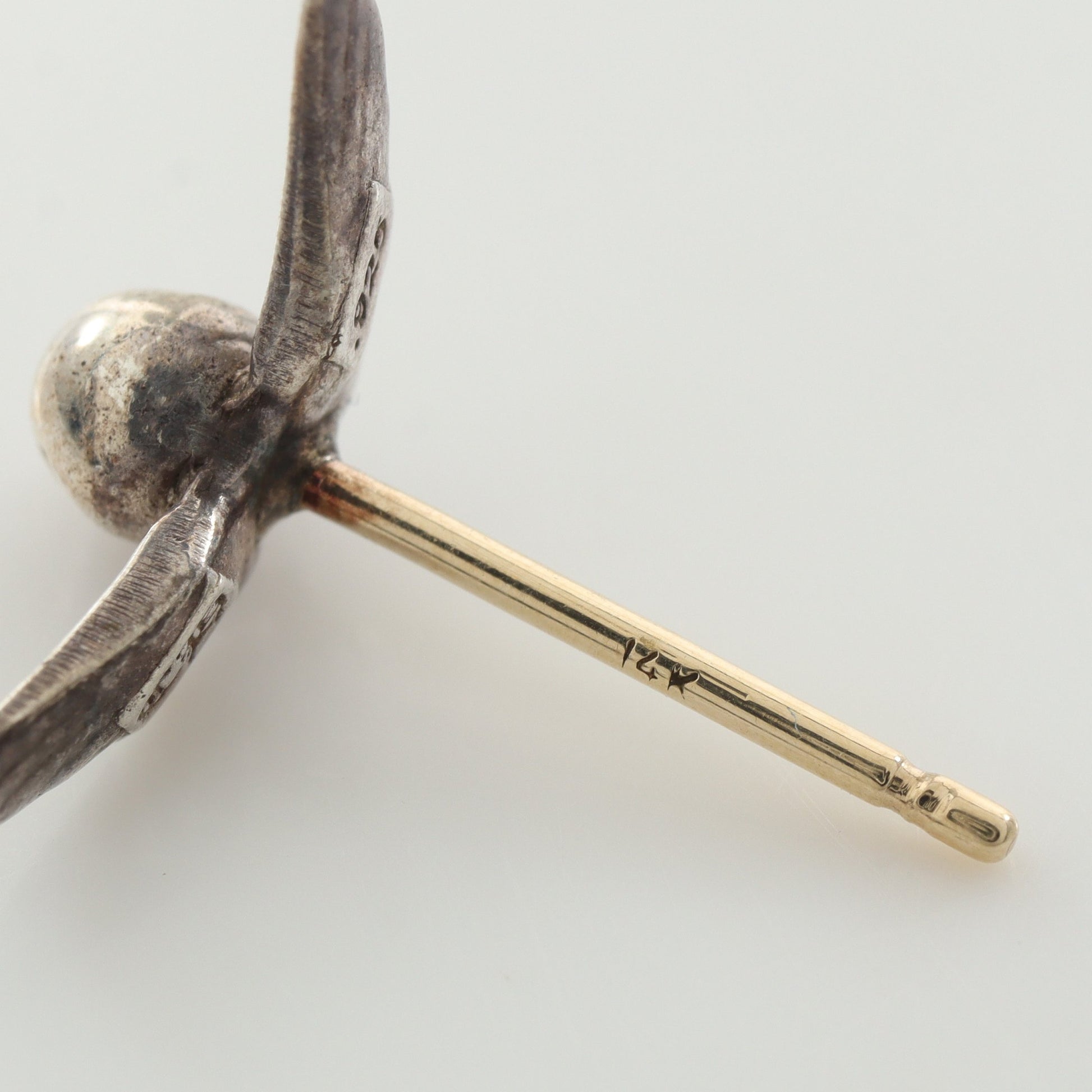 FOTI MAHALIA ピアス SV925 K14YG シルバー イエローゴールド クロムハーツ アクセサリー Chrome Hearts