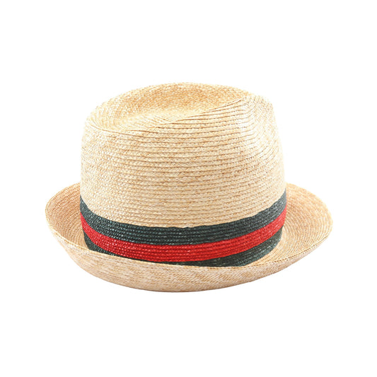 シェリーライン ハット ストロー ベージュ グリーン レッド グッチ 財布・小物 GUCCI