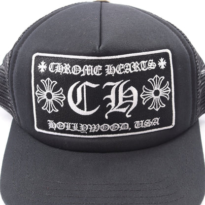 トラッカーキャップ CHプラス ハリウッド メッシュ キャップ コットン ブラック クロムハーツ 財布・小物 Chrome Hearts