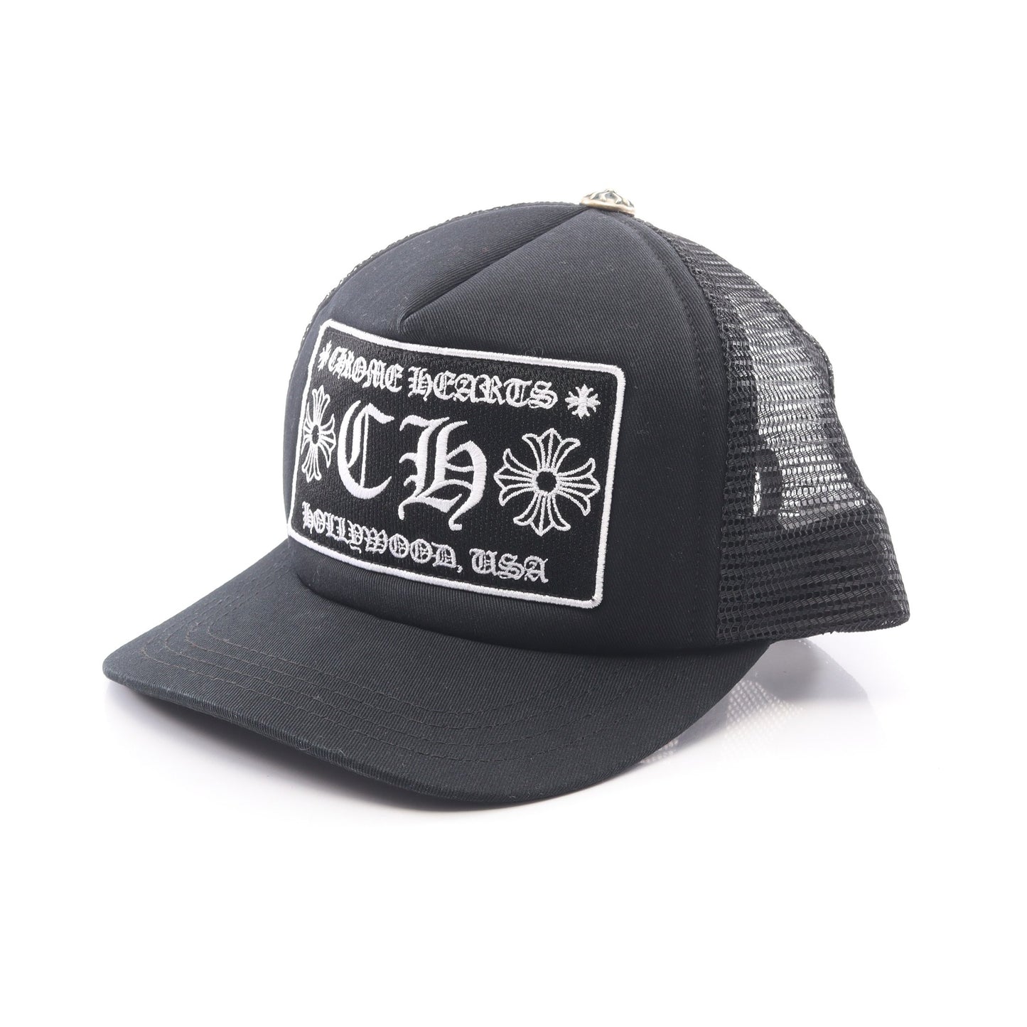 トラッカーキャップ CHプラス ハリウッド メッシュ キャップ コットン ブラック クロムハーツ 財布・小物 Chrome Hearts