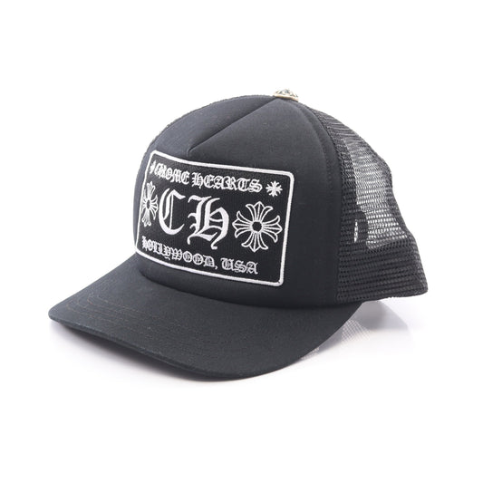 トラッカーキャップ CHプラス ハリウッド メッシュ キャップ コットン ブラック クロムハーツ 財布・小物 Chrome Hearts