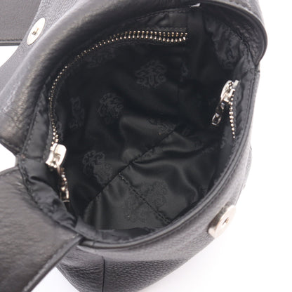HOT POT ショルダーバッグ レザー ブラック クロムハーツ バッグ Chrome Hearts