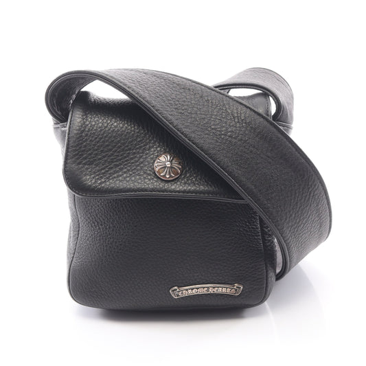 HOT POT ショルダーバッグ レザー ブラック クロムハーツ バッグ Chrome Hearts