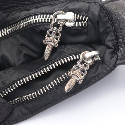 HOT POT ショルダーバッグ レザー ブラック クロムハーツ バッグ Chrome Hearts