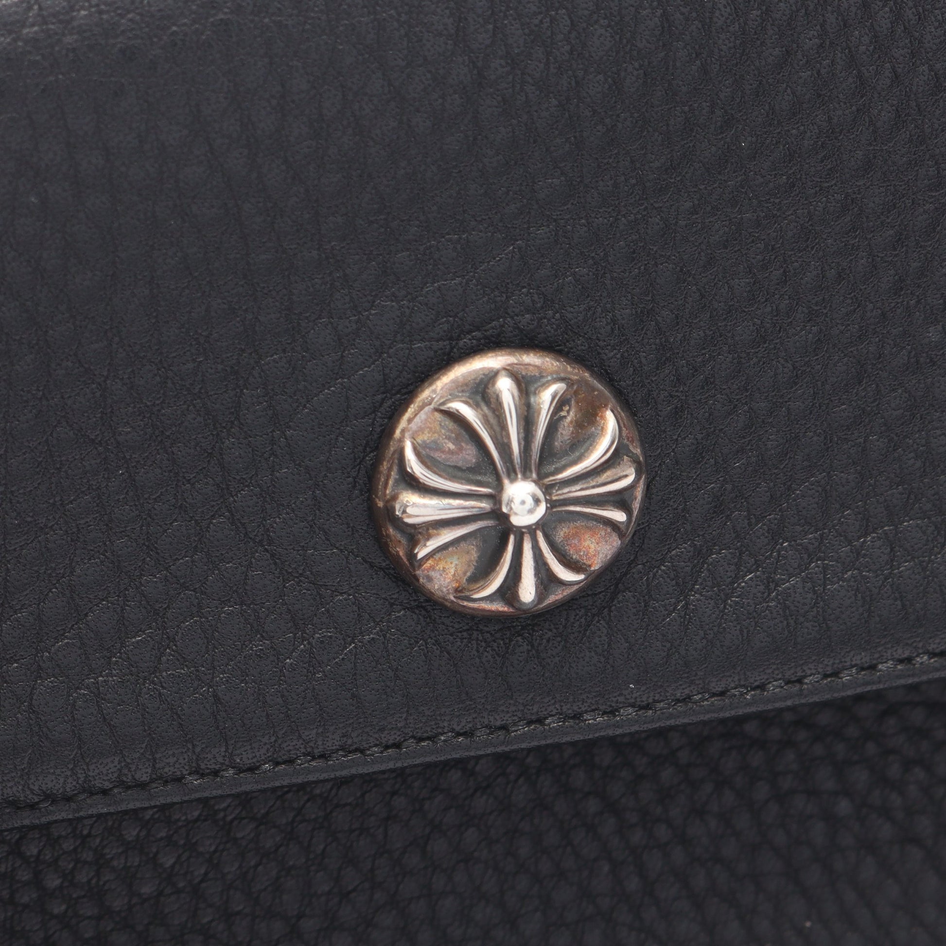 HOT POT ショルダーバッグ レザー ブラック クロムハーツ バッグ Chrome Hearts
