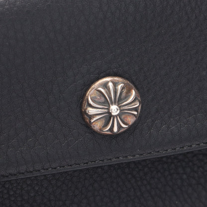 HOT POT ショルダーバッグ レザー ブラック クロムハーツ バッグ Chrome Hearts