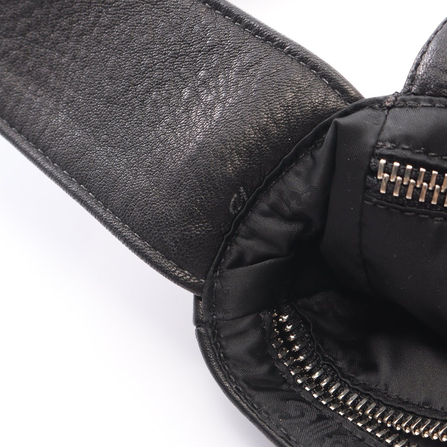 HOT POT ショルダーバッグ レザー ブラック クロムハーツ バッグ Chrome Hearts