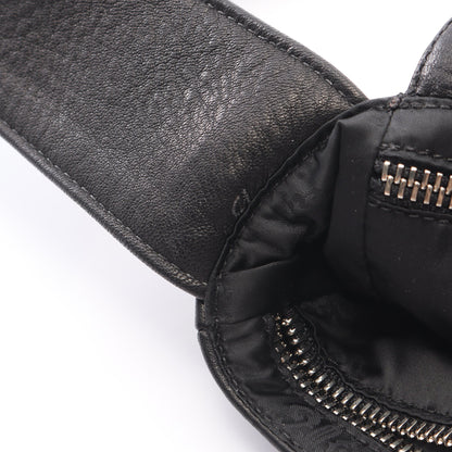 HOT POT ショルダーバッグ レザー ブラック クロムハーツ バッグ Chrome Hearts