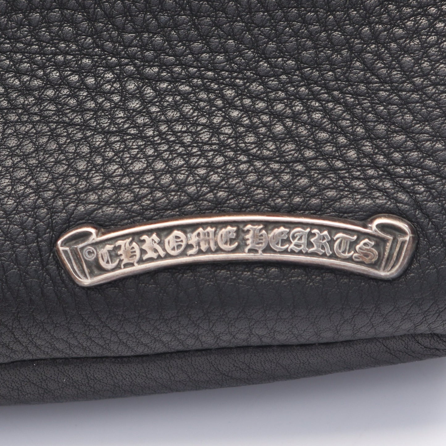 HOT POT ショルダーバッグ レザー ブラック クロムハーツ バッグ Chrome Hearts