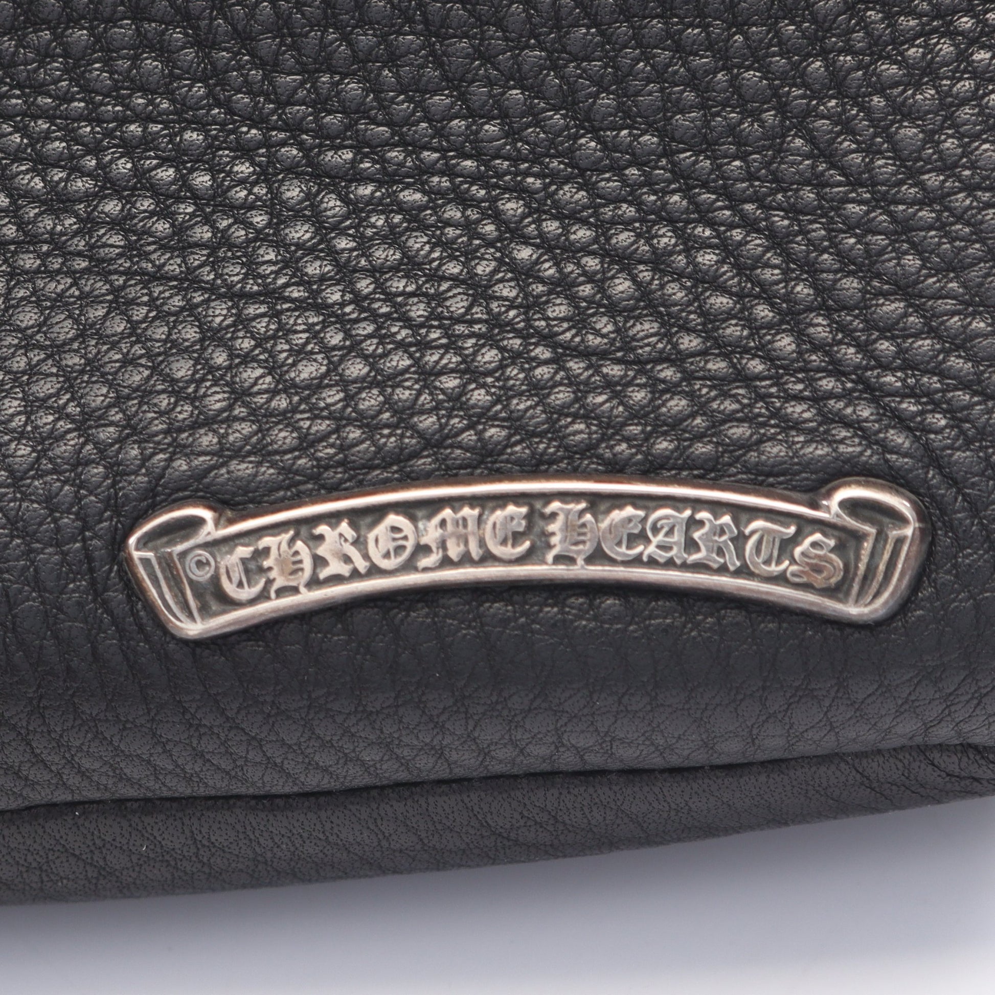 HOT POT ショルダーバッグ レザー ブラック クロムハーツ バッグ Chrome Hearts