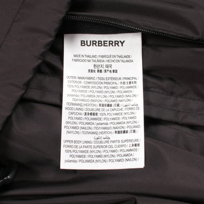 ロゴ マウンテンパーカー ナイロン ブラック バーバリーロンドン アウター BURBERRY LONDON