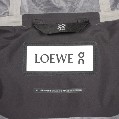 LOEWE × ON フード付き ジャケット ブラック ライトブラウン ロエベ アウター LOEWE