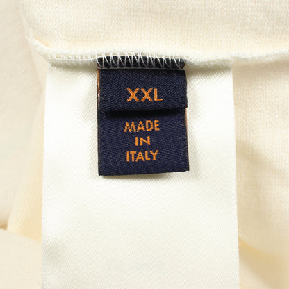 フラワータペストリープリント スウェット 半袖Tシャツ コットン ホワイト マルチカラー ルイヴィトン トップス LOUIS VUITTON