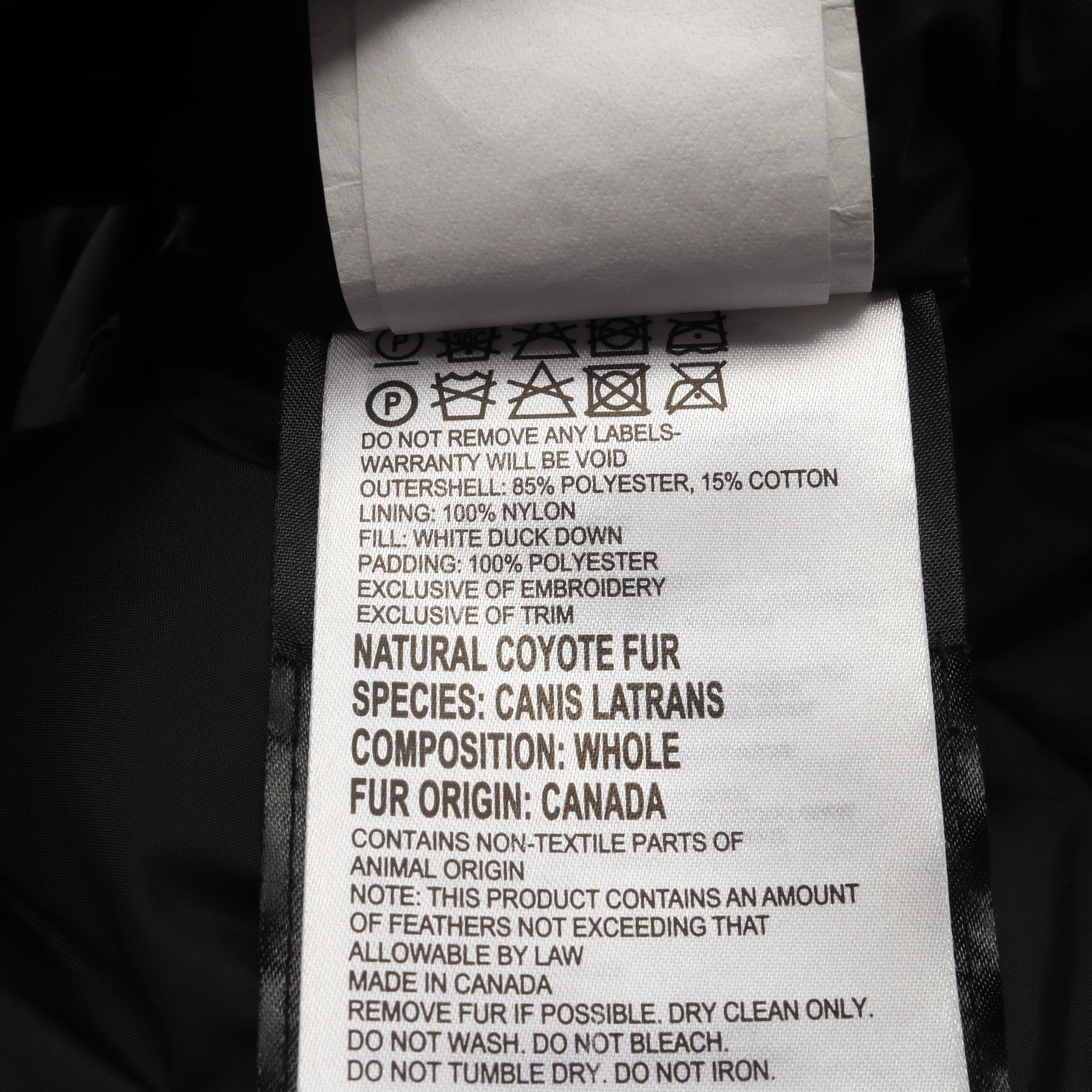 JASPER ジャスパー フード付き ダウンジャケット ブラック カナダグース アウター CANADA GOOSE