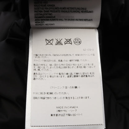 JASPER ジャスパー フード付き ダウンジャケット ブラック カナダグース アウター CANADA GOOSE