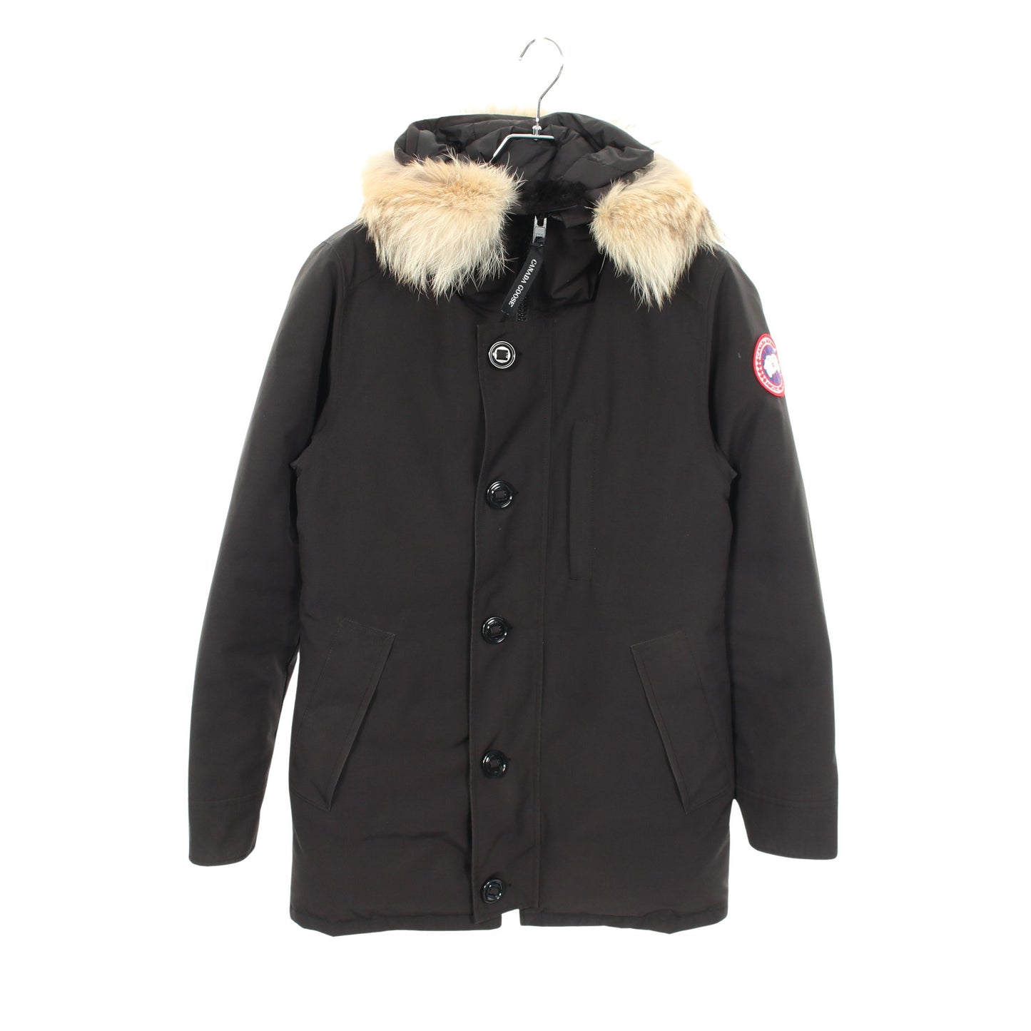 JASPER ジャスパー フード付き ダウンジャケット ブラック カナダグース アウター CANADA GOOSE