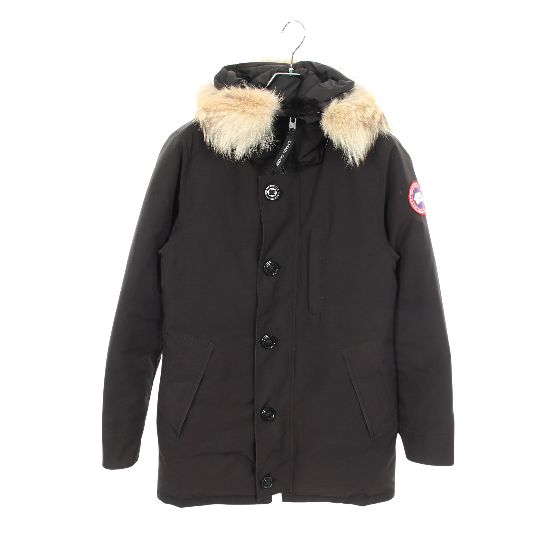JASPER ジャスパー フード付き ダウンジャケット ブラック カナダグース アウター CANADA GOOSE