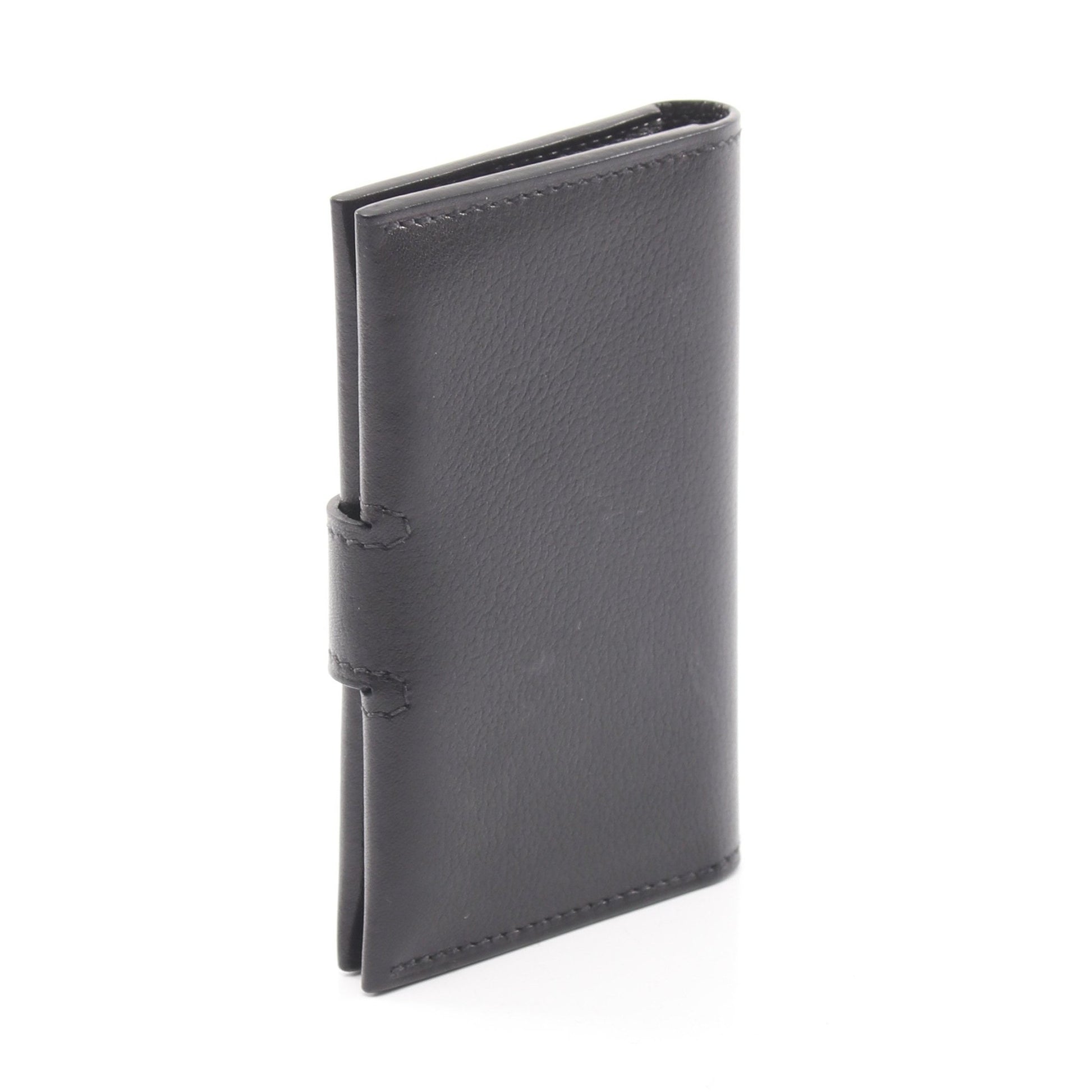 R.M.S カードケース エヴァーグレイン ブラック シルバー金具 W刻印 エルメス 財布・小物 HERMES