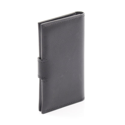 R.M.S カードケース エヴァーグレイン ブラック シルバー金具 W刻印 エルメス 財布・小物 HERMES