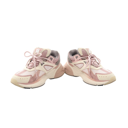 MA RUNNER スニーカー ファブリック レザー ピンク オフホワイト アミリ シューズ AMIRI