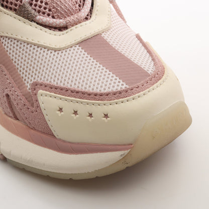 MA RUNNER スニーカー ファブリック レザー ピンク オフホワイト アミリ シューズ AMIRI
