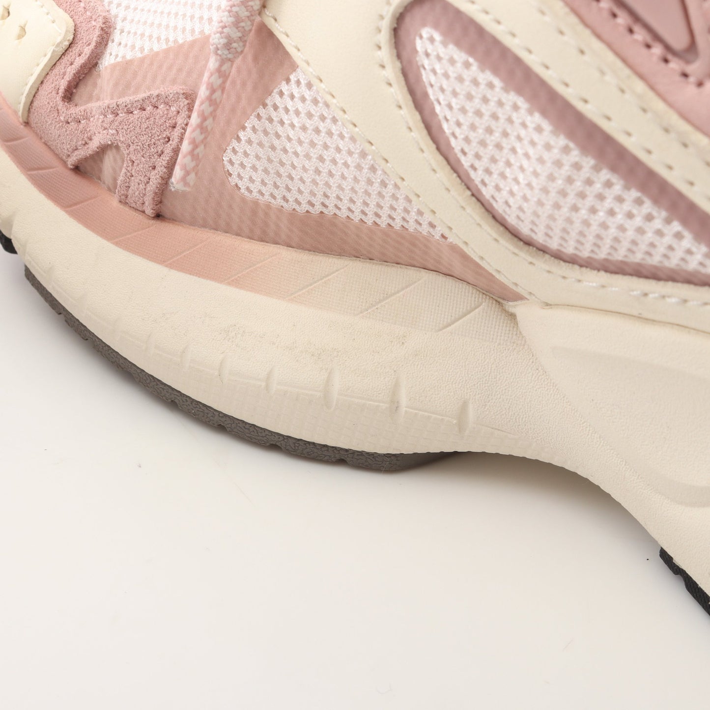MA RUNNER スニーカー ファブリック レザー ピンク オフホワイト アミリ シューズ AMIRI