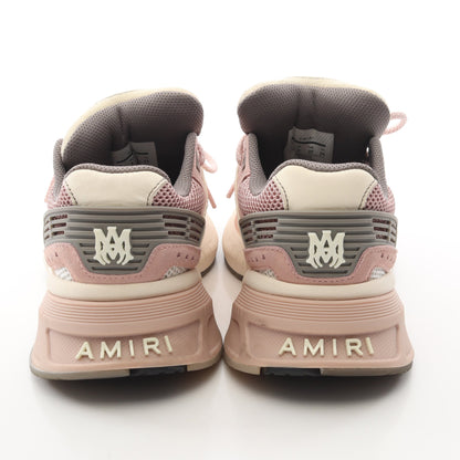 MA RUNNER スニーカー ファブリック レザー ピンク オフホワイト アミリ シューズ AMIRI