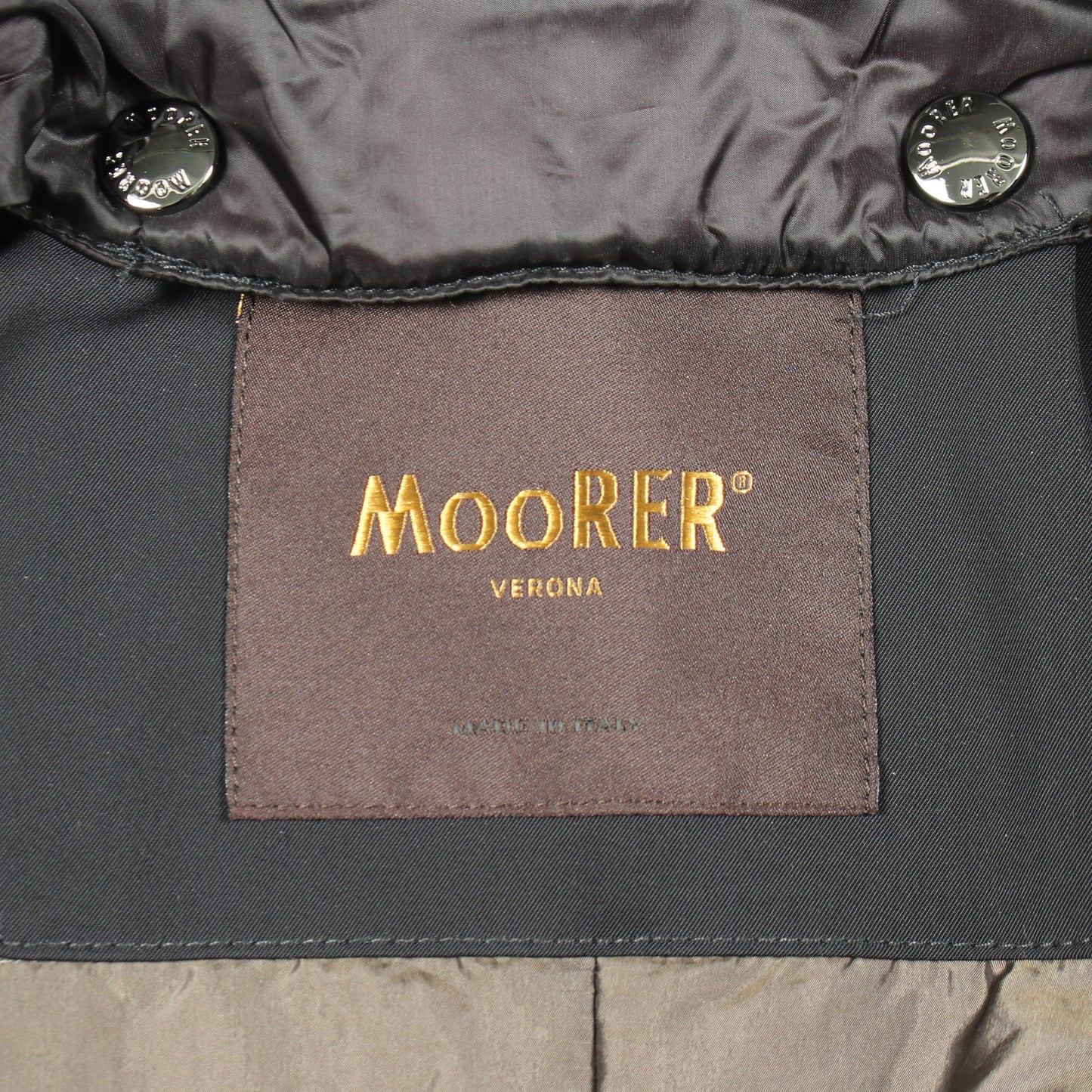 FEYEM 中綿 ステンカラーコート ネイビー ムーレー アウター MOORER