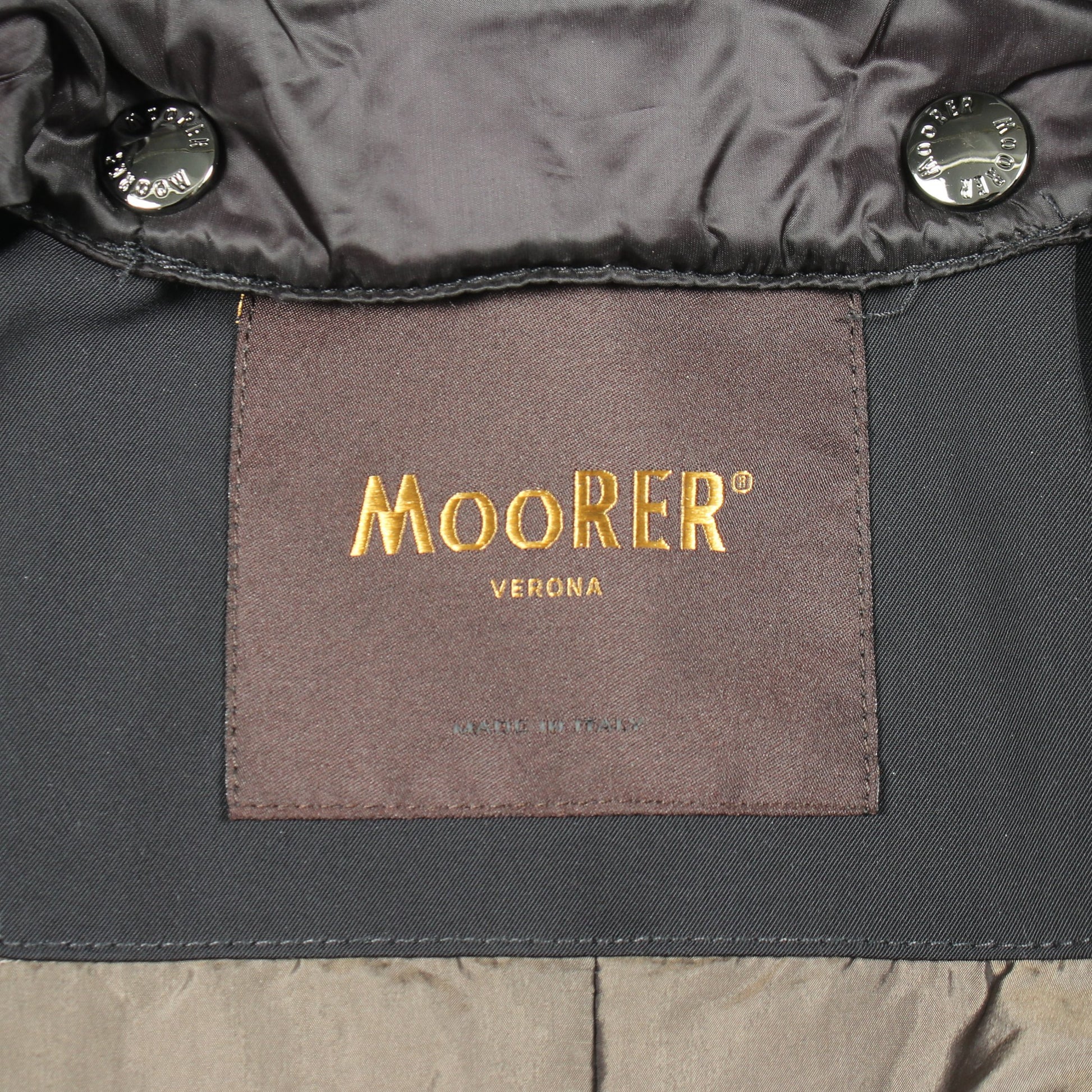 FEYEM 中綿 ステンカラーコート ネイビー ムーレー アウター MOORER