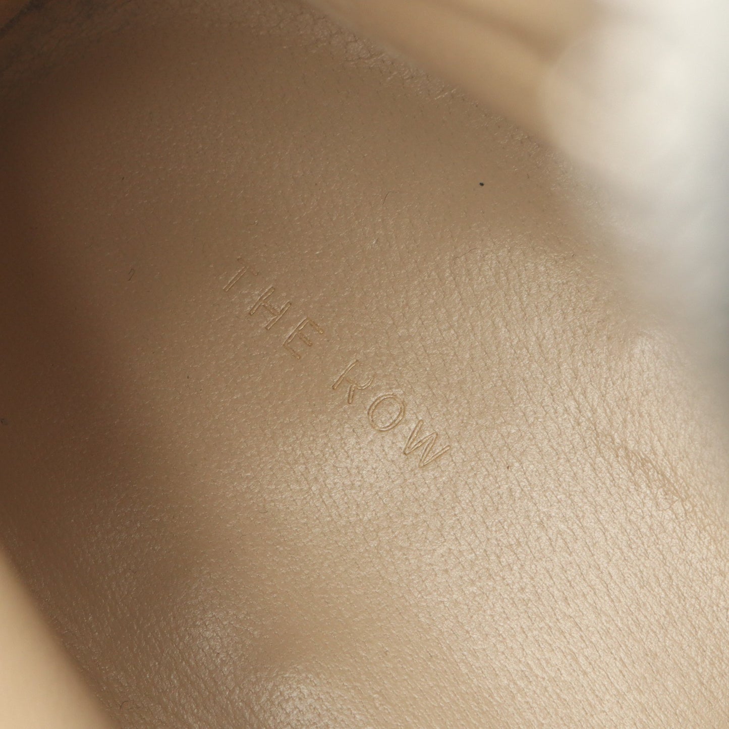 ZIPPED BOOT 1 ブーツ レザー ブラック ザロウ シューズ THE ROW