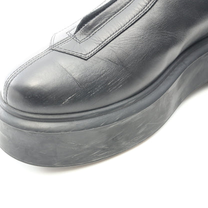 ZIPPED BOOT 1 ブーツ レザー ブラック ザロウ シューズ THE ROW