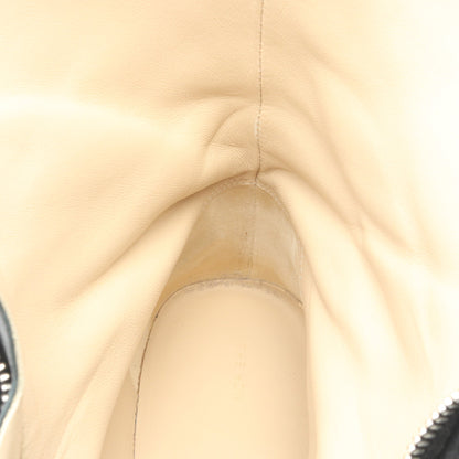 ZIPPED BOOT 1 ブーツ レザー ブラック ザロウ シューズ THE ROW
