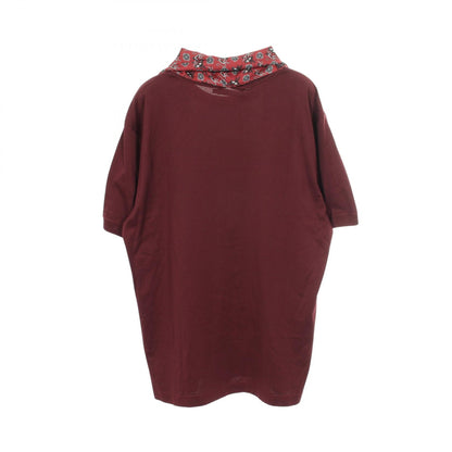 クルーネック 半袖Tシャツ コットン ボルドー ドルチェアンドガッバーナ