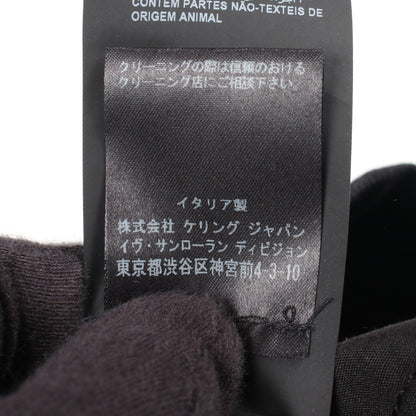 デニムパンツ コットン ブラック サンローランパリ