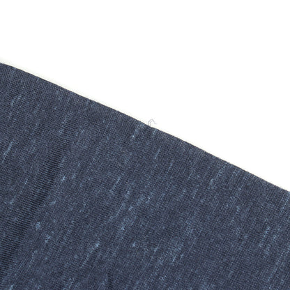 ロゴ刺繍 ニット シルク カシミヤ ネイビー ジョルジオアルマーニ トップス GIORGIO ARMANI