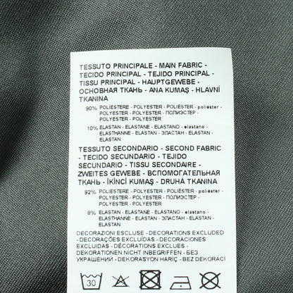 ロゴ 長袖Tシャツ グレーグリーン ブラック イーエーセブンエンポリオアルマーニ トップス EA7 EMPORIO ARMANI