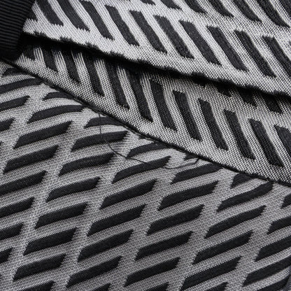 総柄 ベルト付き ワイドパンツ グレー ブラック ジョルジオアルマーニ ボトムス GIORGIO ARMANI