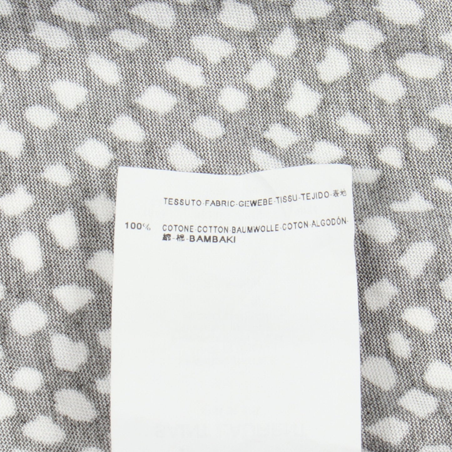 クロコダイル柄 半袖Tシャツ コットン ホワイト ブラック サンローランパリ