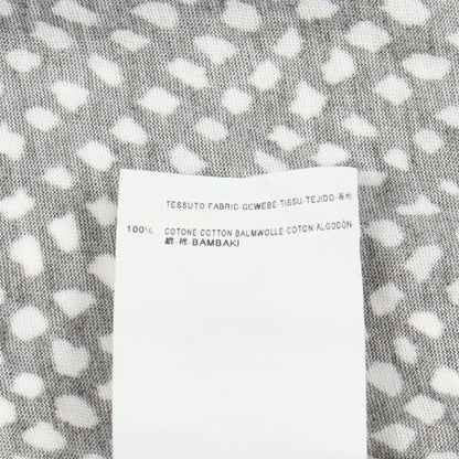 クロコダイル柄 半袖Tシャツ コットン ホワイト ブラック サンローランパリ