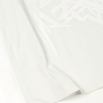 グラフィック 半袖Tシャツ コットン オフホワイト ワイスリー