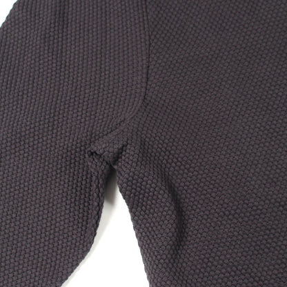 クルーネック 長袖Tシャツ コットン ブラック エンポリオアルマーニ トップス EMPORIO ARMANI