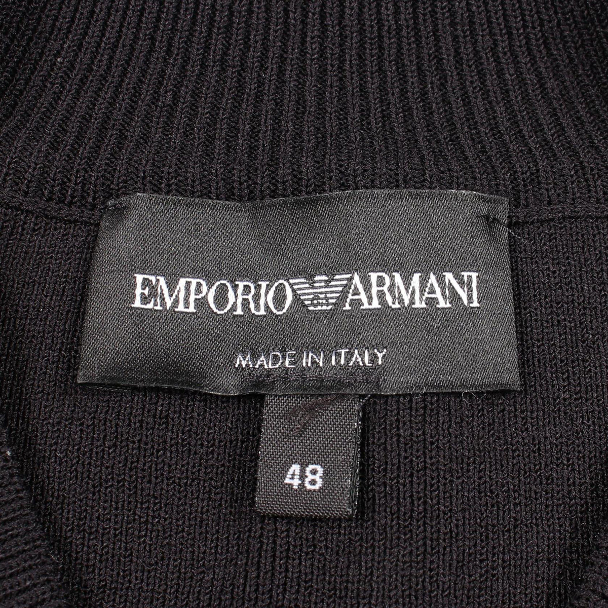 ニット ベスト ナイロン ブラック エンポリオアルマーニ トップス EMPORIO ARMANI