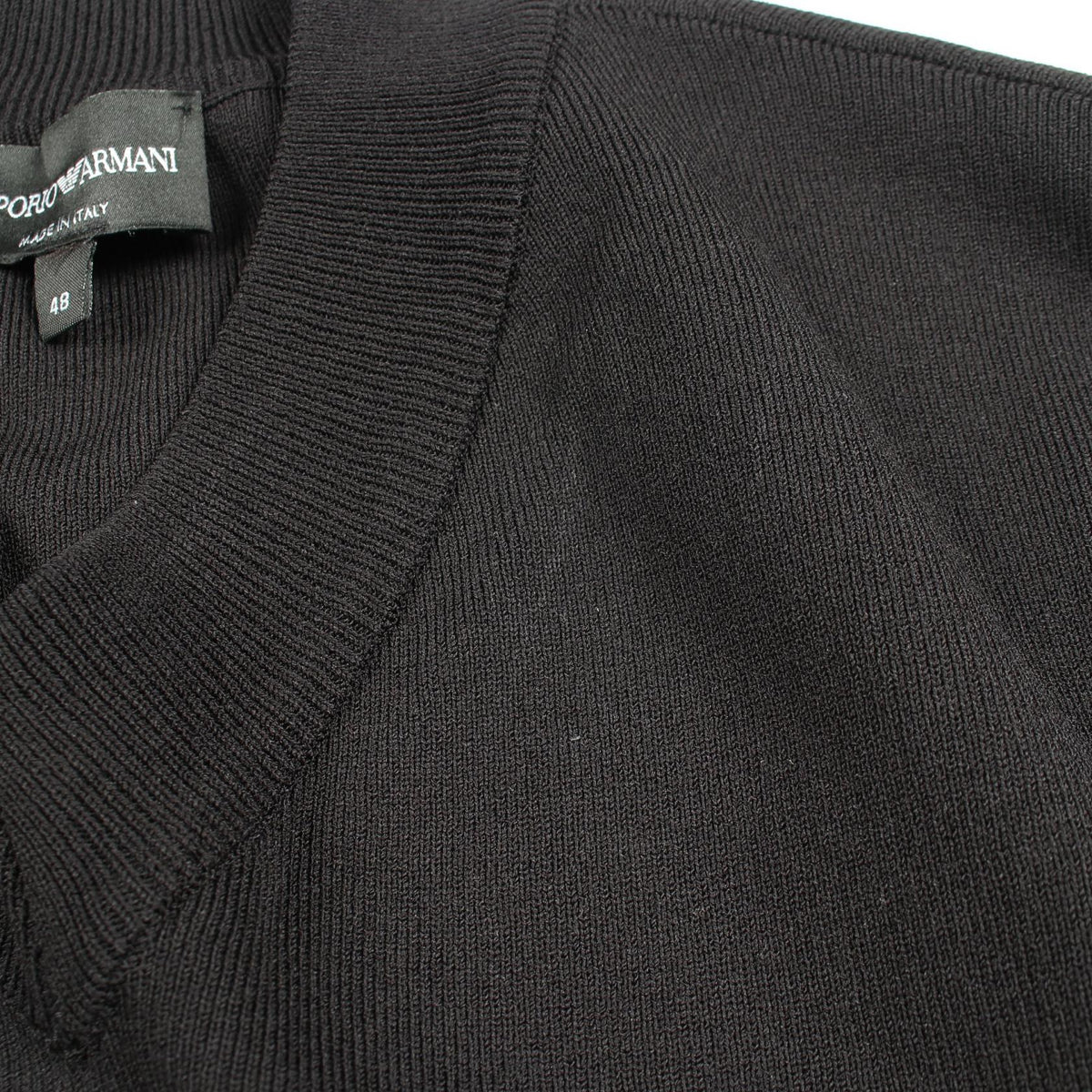 ニット ベスト ナイロン ブラック エンポリオアルマーニ トップス EMPORIO ARMANI
