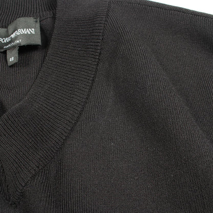 ニット ベスト ナイロン ブラック エンポリオアルマーニ トップス EMPORIO ARMANI
