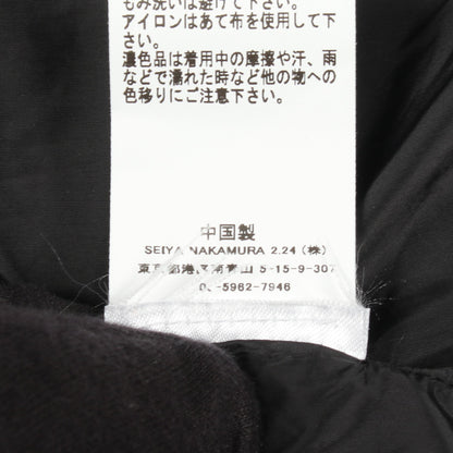 フード付き ナイロンジャケット ナイロン ブラック ガニー アウター GANNI